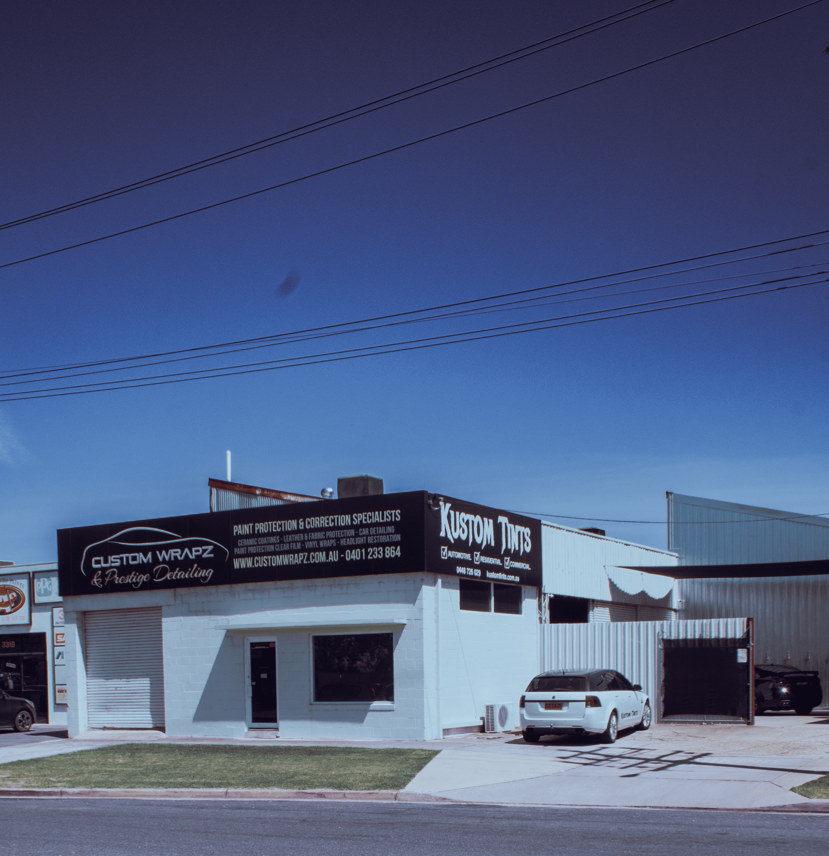 Kustom Tints shopfront