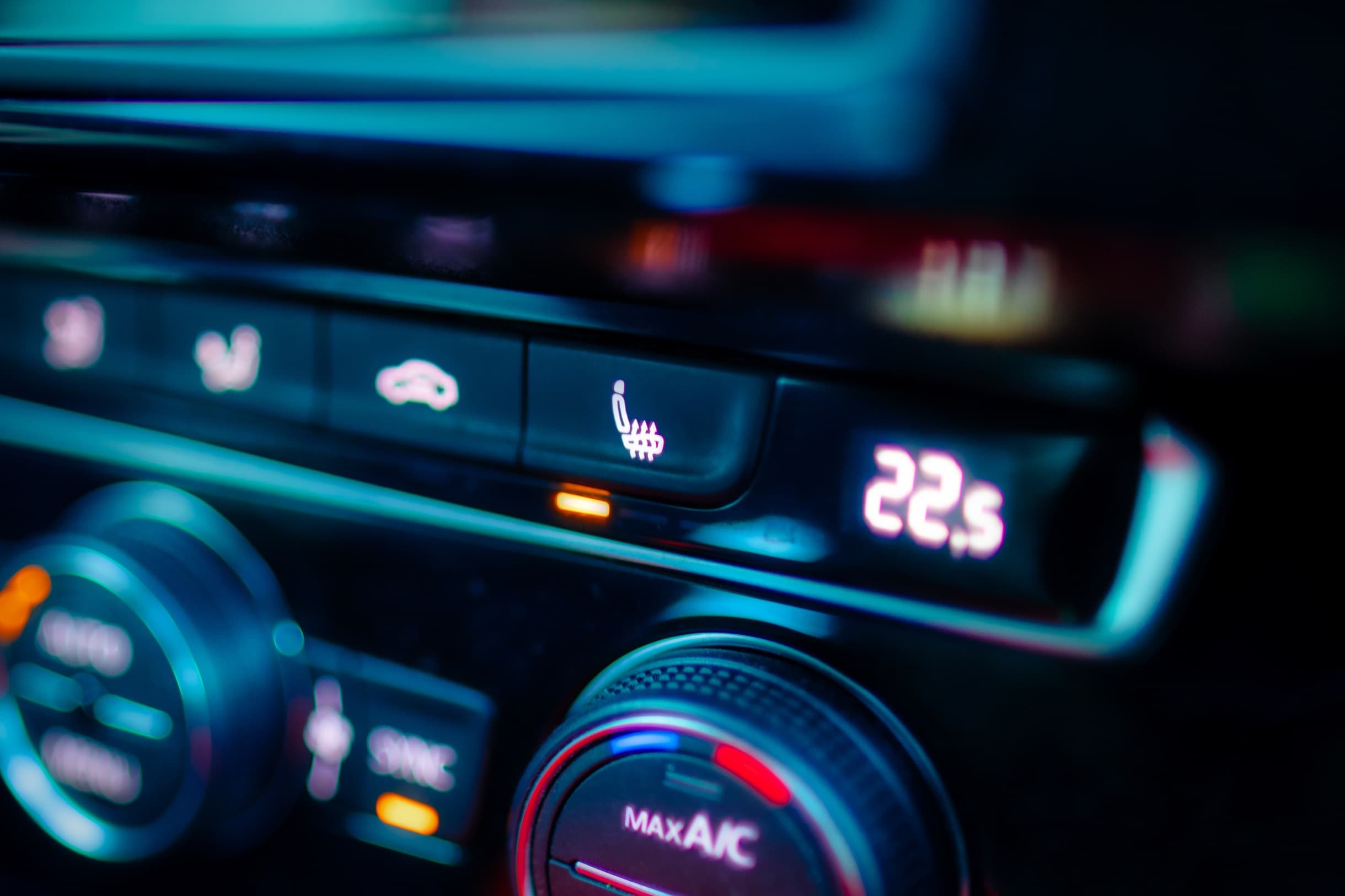 Comfortable car interior climate controls